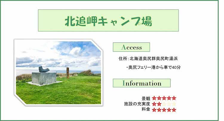 北追岬キャンプ場