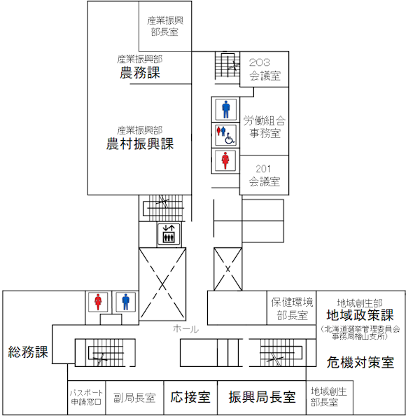 2Fフロア図