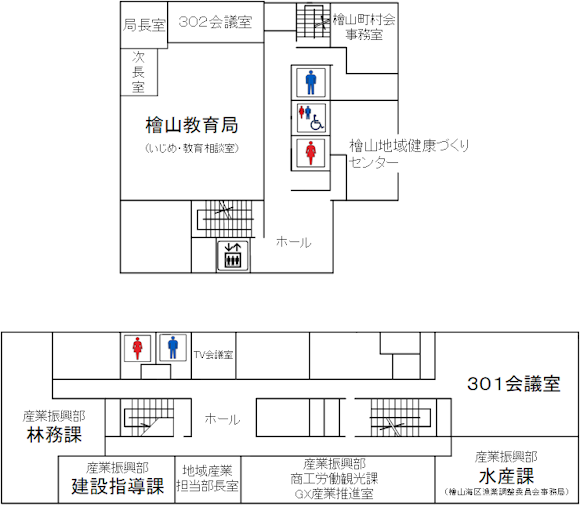 3Fフロア図