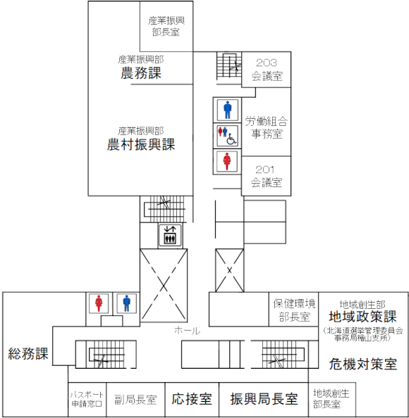 2Fフロア図